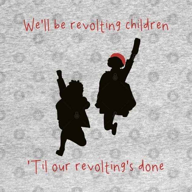 Matilda Revolting Children Red Beret Girl and Bruce by TheTreasureStash